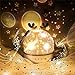 Sternenhimmel Projektor Lampe LED Nachtlicht Kinder, 4 Lichtmodi, 6 Projektionsfilmen, 360 ° Drehbar, Timer, USB Aufladbar Baby Sterne Lampe mit Bluetooth für Kinder Erwachsene Zimmer Dekoration