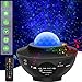 Sternenhimmel Projektor Kinder Erwachsene Musik Bluetooth Lampe, Sternen Ozeanwellen Effekt, Nachtlicht mit Timer, mit Bluetooth Lautsprecher,Party Kugel,Fernbedienung,Netzbetrieben,Geschenk