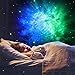 LED Galaxy Sternenhimmel Projektor, ZOTO 3D Sternenlicht Projektor Lamp mit Fernbedienung, 360° Drehung/7 Farben/Aurora-Effekt Nachtlicht für Baby Schlafzimmer Zuhause, Party - 4