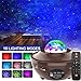 LED Sternenhimmel Projektor, Amouhom Ozeanwellen Projektor mit Fernbedienung/Bluetooth 5.0/360°Drehen /3 Helligkeitsstufen Beste Geschenke für Party Weihnachten Ostern
